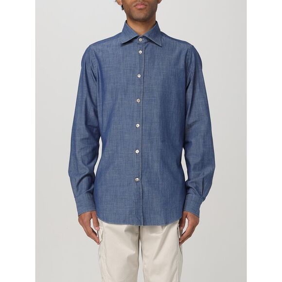 Eleventy Shirt Men Blue